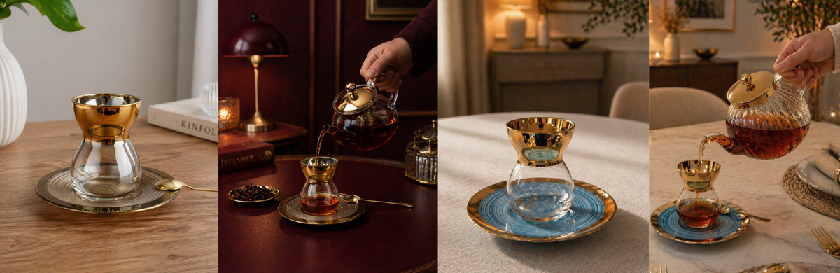 Çay bardakları